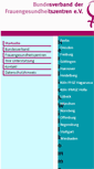 Mobile Screenshot of frauengesundheitszentren.de